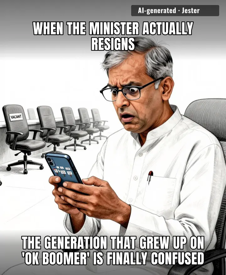 Gen-Z spent years perfecting the art of getting people fired on Twitter, and now that one actually quit, they don't know who to tag next.
