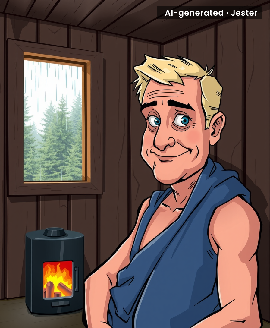 Finland doesn't get rain — it gets atmospheric endorsements of its coolness.