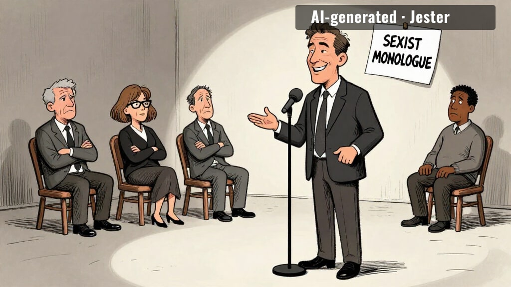 the show finally found a punchline both sides of the aisle can agree is sexist