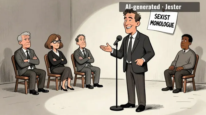 the show finally found a punchline both sides of the aisle can agree is sexist