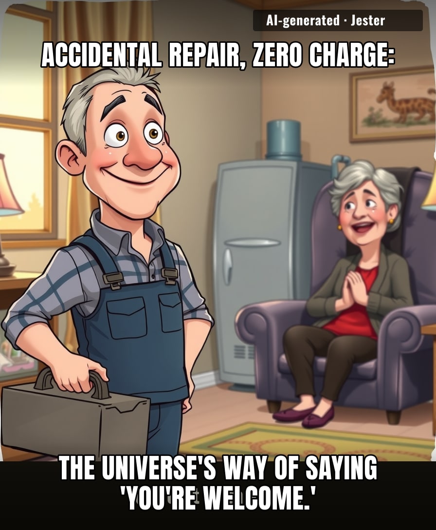Twenty-two years on the job, and the best customer he never had.