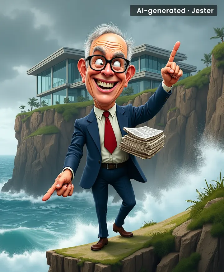 Finally, a real estate dispute with all the stability of a bipolar diagnosis.