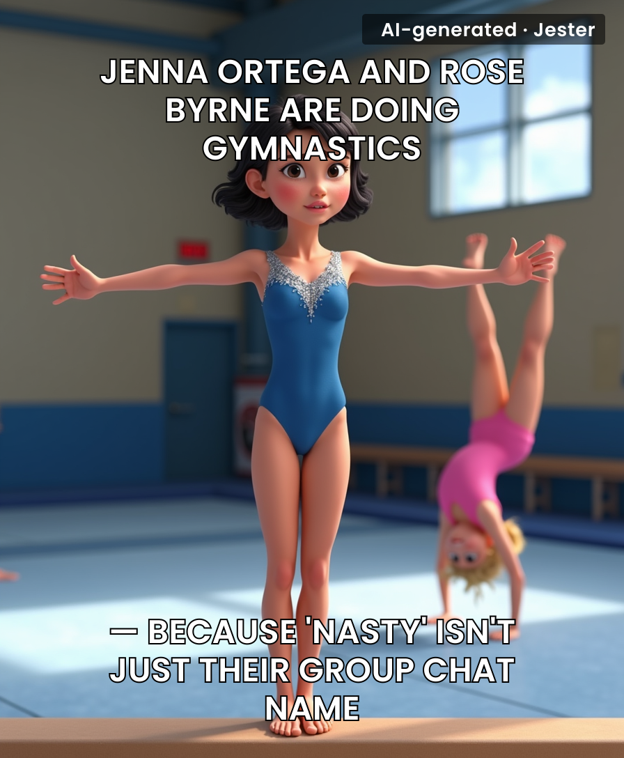 Two actors sign up to flip for a movie, and the only thing more strained than their routines is their spine's sense of humor.