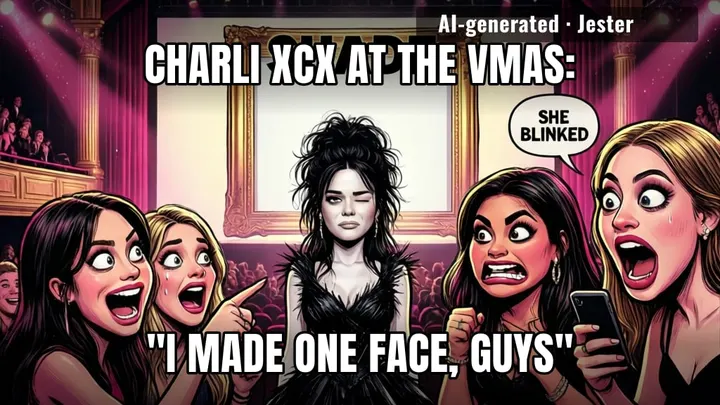 fans read a face like it was a leaked album