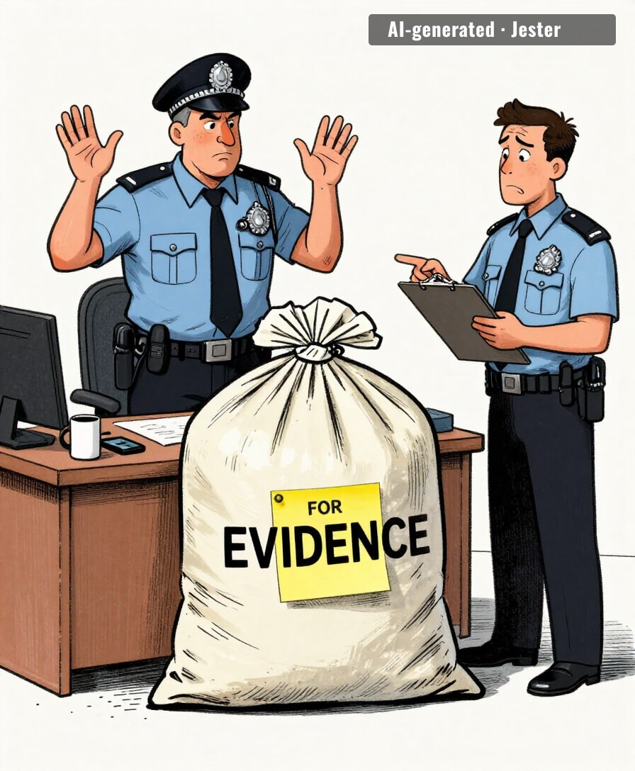 the Met's investigation: 'for awareness' is not a synonym for 'investigated'.