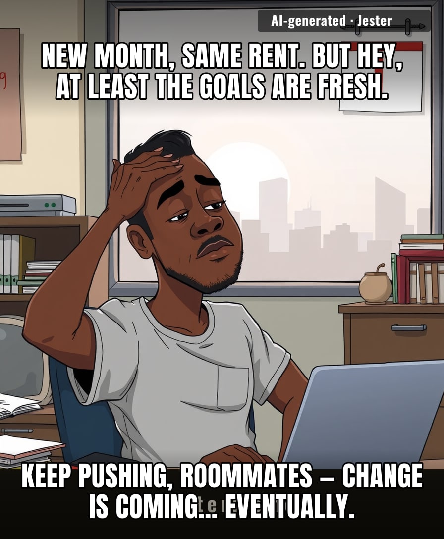 It's the first of the month, which means two things: a fresh start, and the universe testing if you really want it by hitting you with a full inbox and an empty wallet.