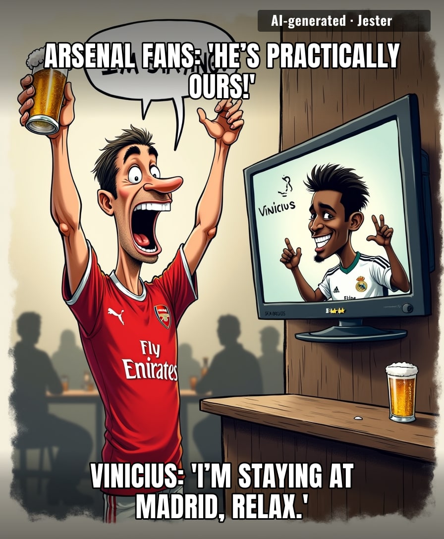 Arsenal fans planning the open-top bus parade before the player even agrees to leave his current club.