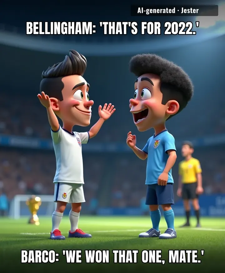 Bellingham's still fighting 2022, Barco's already moved on to 2024.