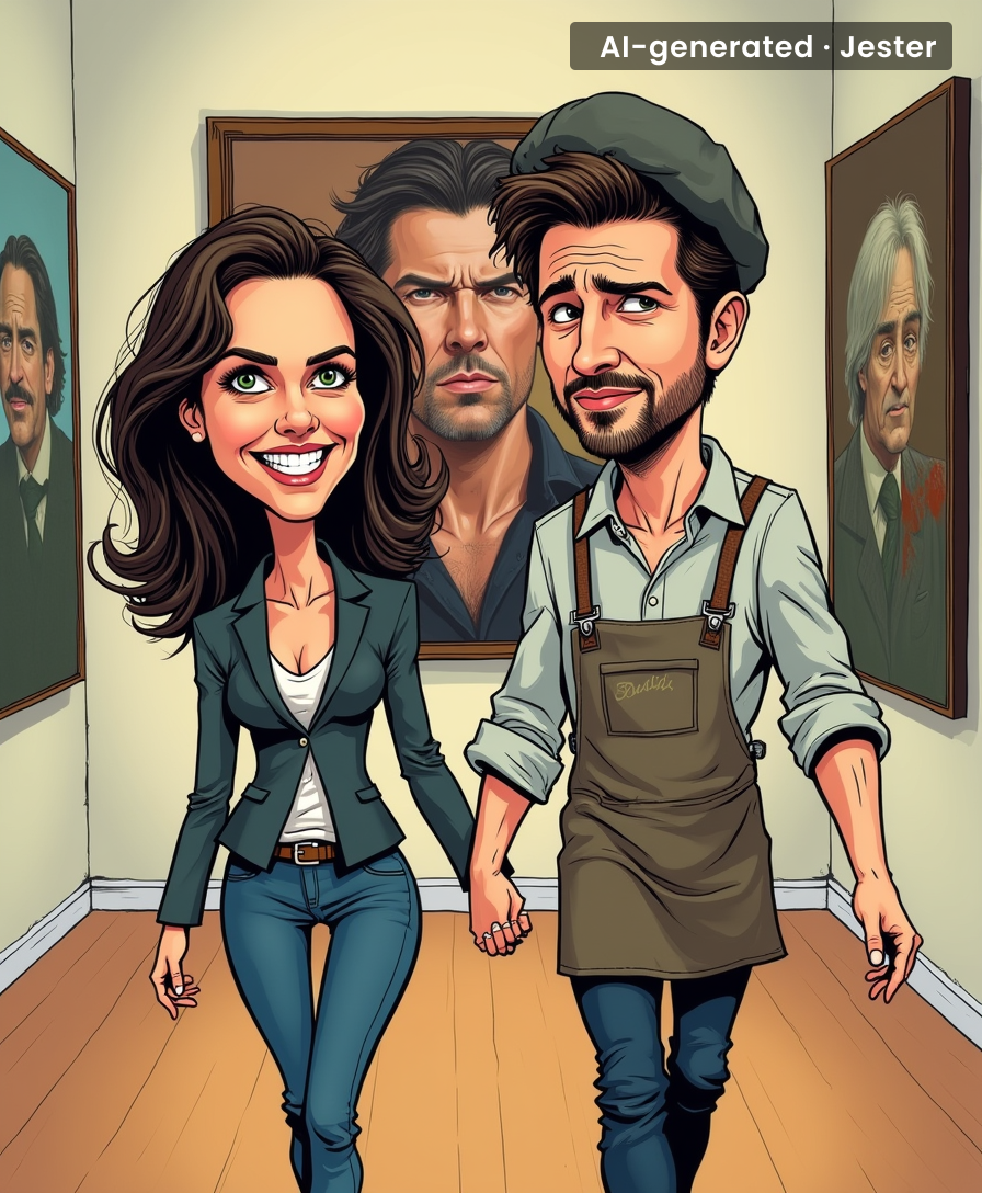 Katie Holmes's romantic arc: from convincing people she's happy to convincing people she's interesting.