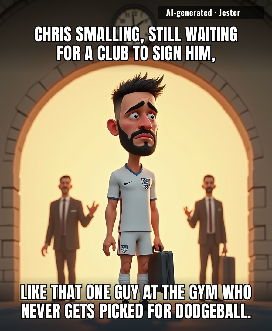 Smalling's transfer saga is giving 'old man at the club' energy, except the club is football and the old man is 34.
