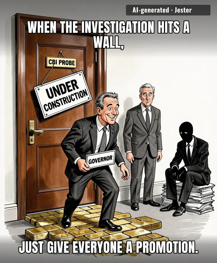 promotion: the only way to make a scandal disappear without actually solving it.