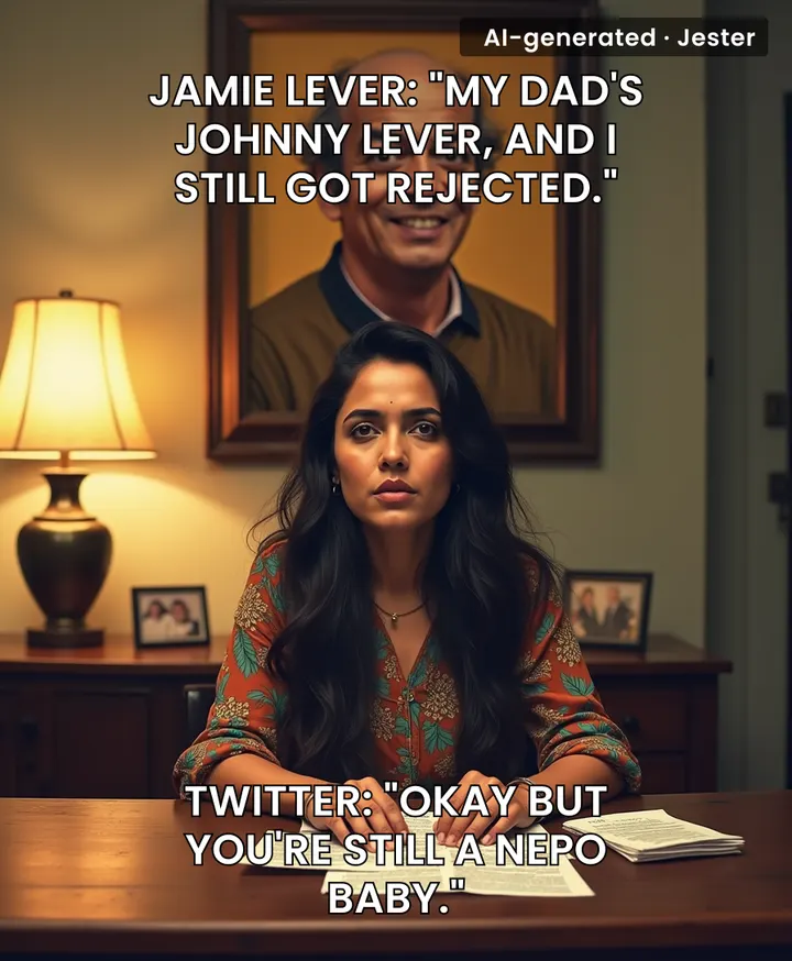 Jamie Lever's real struggle: convincing people 'but my dad is Johnny Lever' isn't her only line.