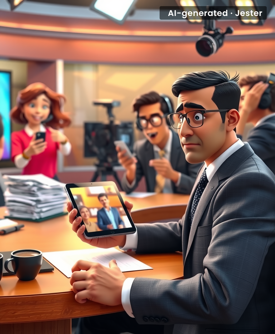 The real test of importance isn't truth—it's whether you can watch it while eating lunch.