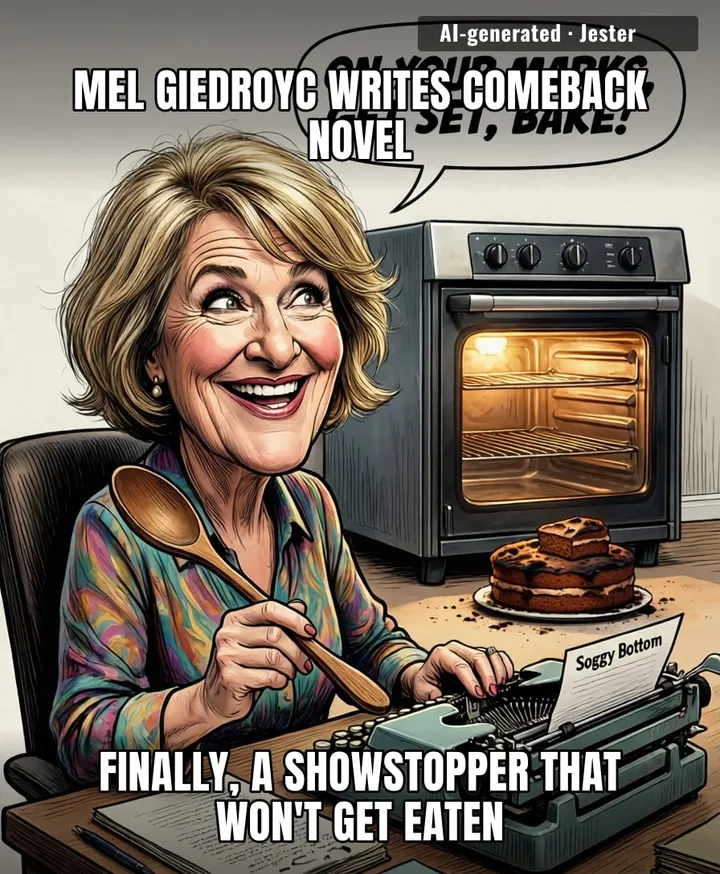 She survived 14-hour bakes, now she's writing books—her readers will need a soggy-bottom warning.