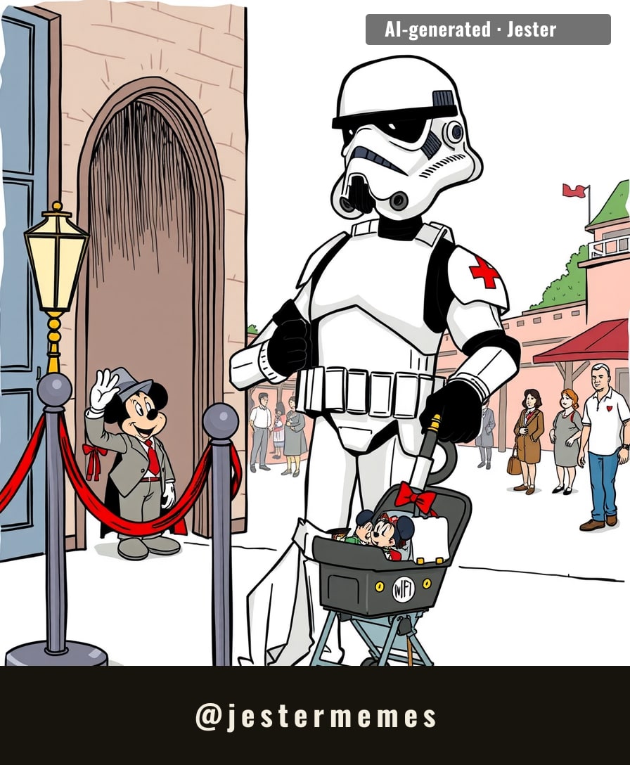 The Empire's new customer service strategy: outsource the rudeness to the guy in plastic.