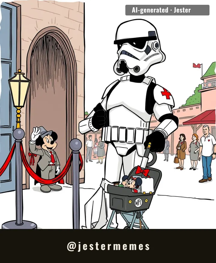 The Empire's new customer service strategy: outsource the rudeness to the guy in plastic.