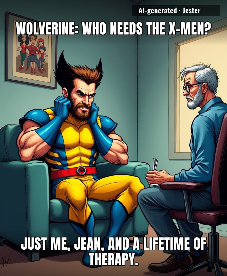 Twitter's real question: will Liam McIntyre's Logan have better hair than Hugh Jackman's?