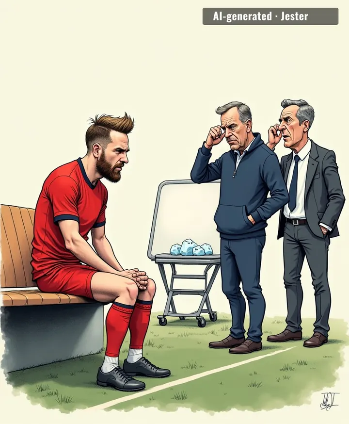 Mount's body has played more minutes in the treatment room than on the pitch, and somehow the physio still hasn't been named Man of the Match.