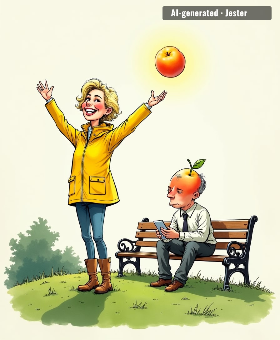 Helen's 'peachy' head is a 10k hike in the Lakes; mine's a 10-second scroll that leaves me feeling like a bruised nectarine.
