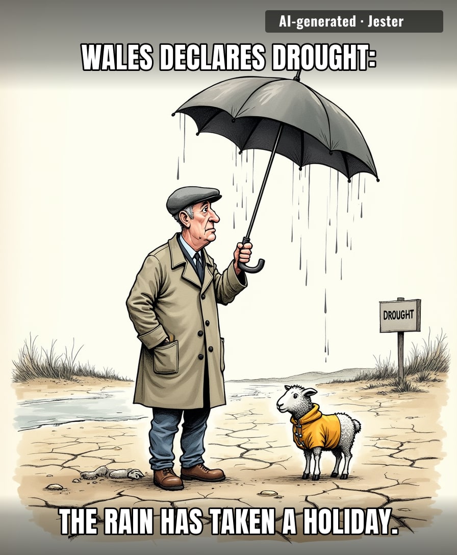 Finally, a shortage the Welsh can't blame on the English.
