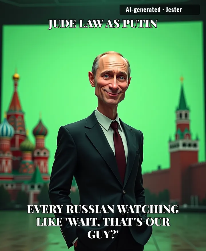 Casting Jude Law as Putin is like putting a tuxedo on a tank – still dangerous, but now watchable.