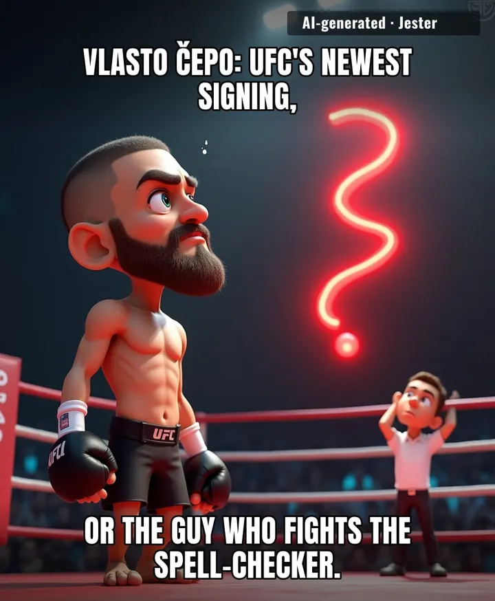 Some guys fight for a title; Čepo fights for people to stop calling him Vlasto.