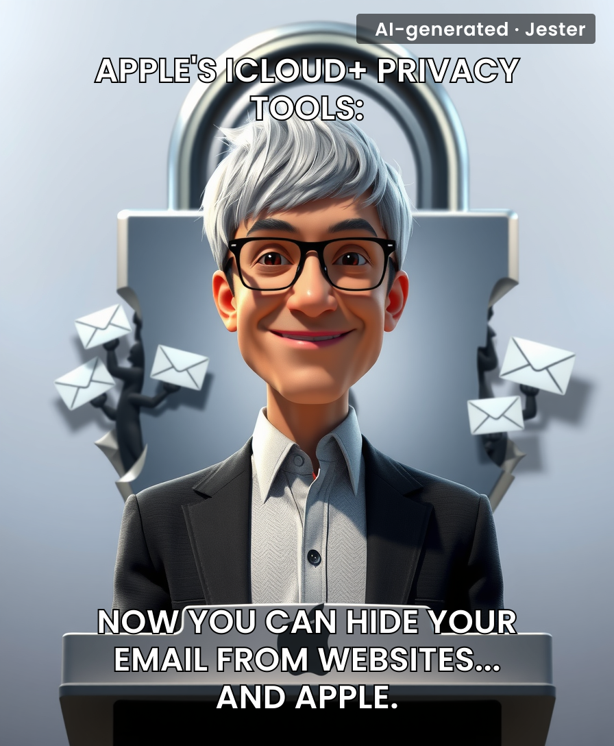 Apple sold us a privacy feature that apparently just leaks our data to the people it's supposed to hide it from. Peak tech innovation.