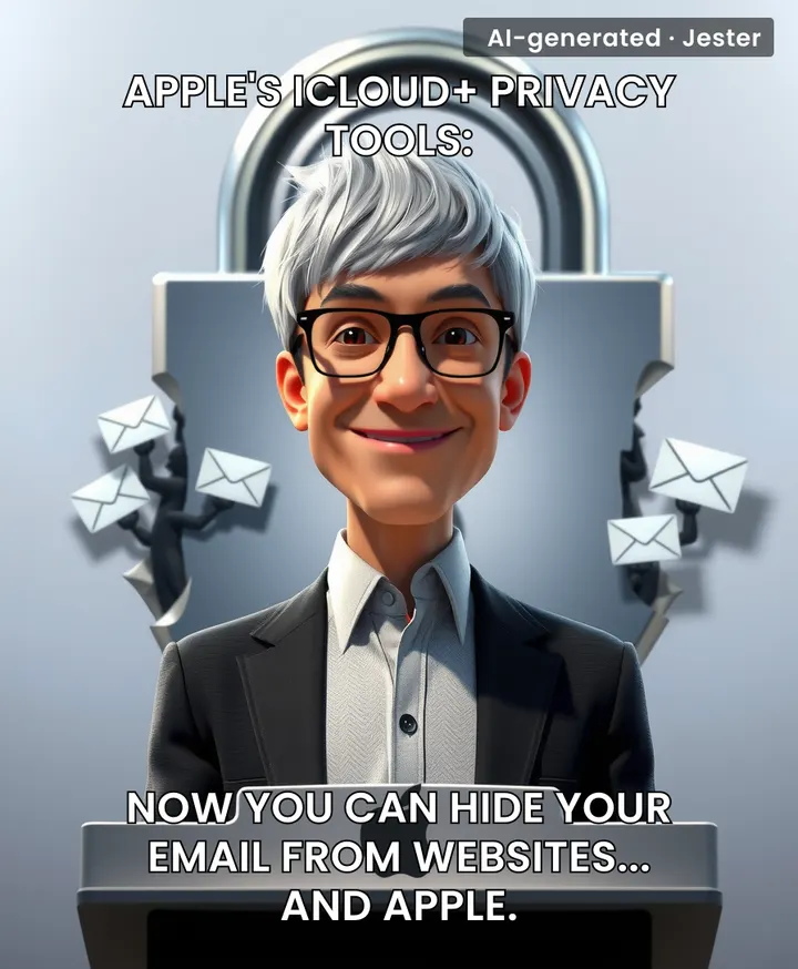 Apple sold us a privacy feature that apparently just leaks our data to the people it's supposed to hide it from. Peak tech innovation.