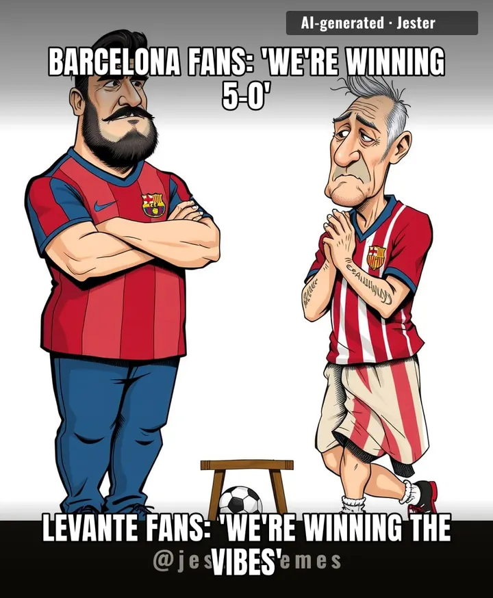 Levante's entire game plan is praying the bus doesn't break down on the way to the stadium.