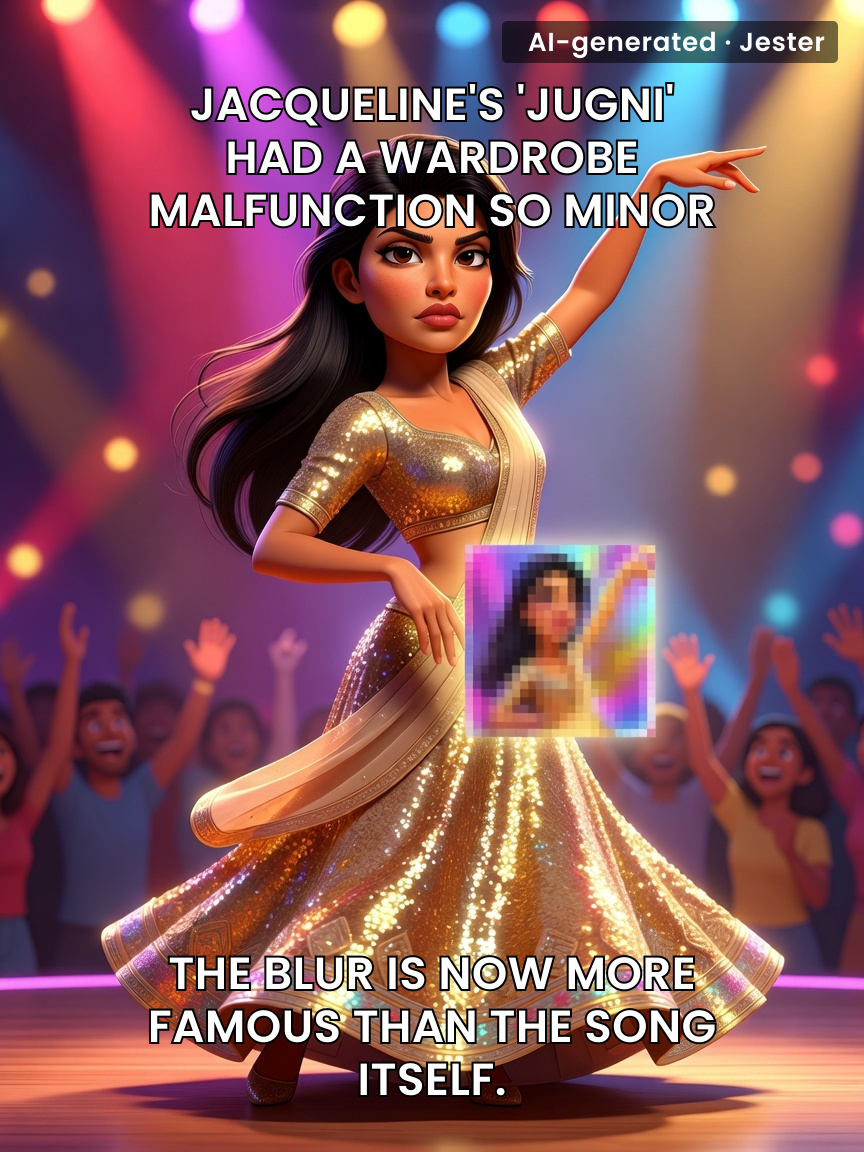 The only thing blurrier than the clip is the line between scandal and viral marketing.