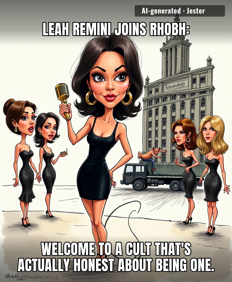 After Scientology, Bravo probably feels like a relaxing spa day.