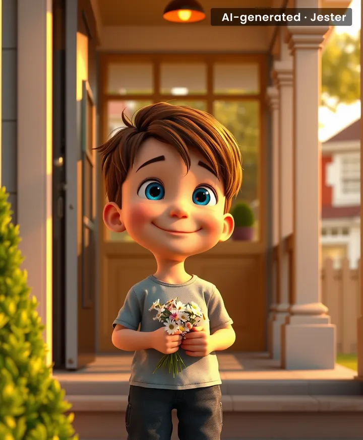 This 4-year-old’s door-knocking campaign won him more than friends — it won him a village.