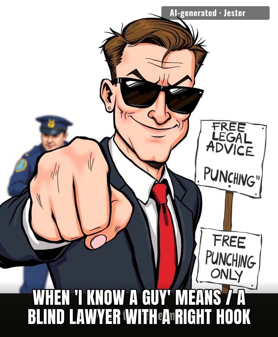 The legal system's newest defense: 'Your honor, my lawyer was legally blind and just punched the other guy.'