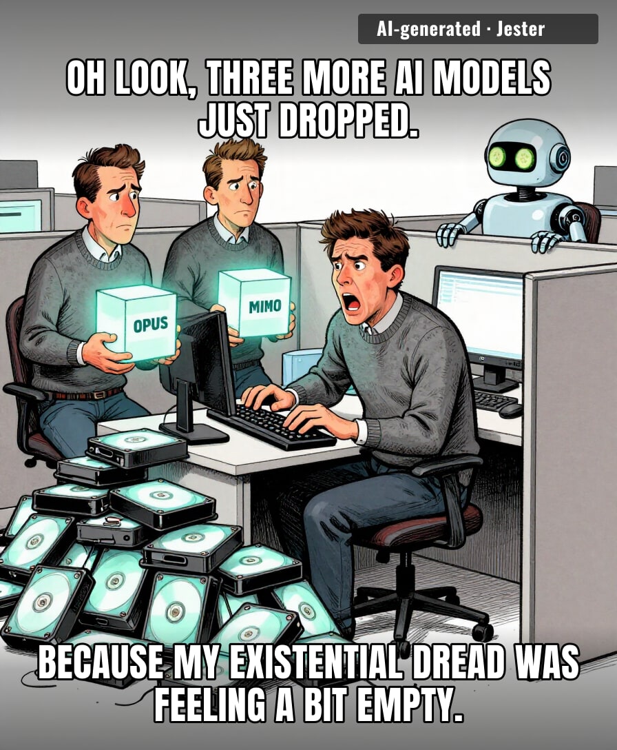 when the fatigue is just the model trying to quit