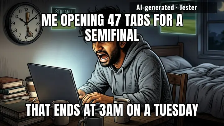 gold medal match is at 4am, silver medal match is at 3am, bronze is whenever you wake up