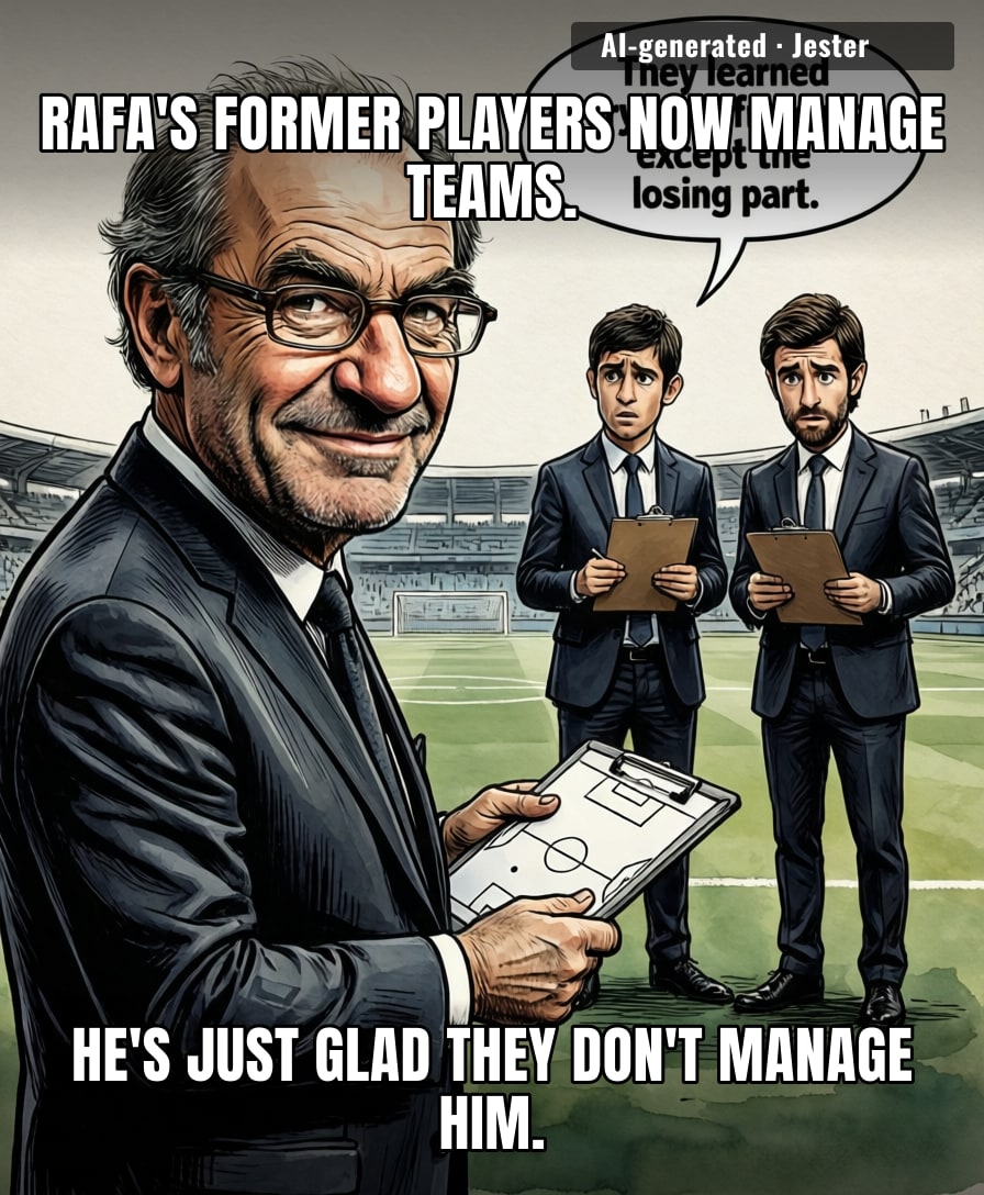 Alonso and Arbeloa are proof that the best managers are the ones who never listened to Rafa.