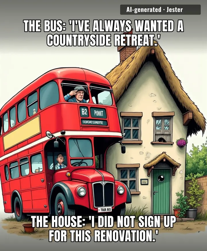 The house finally got that open floor plan it never asked for.