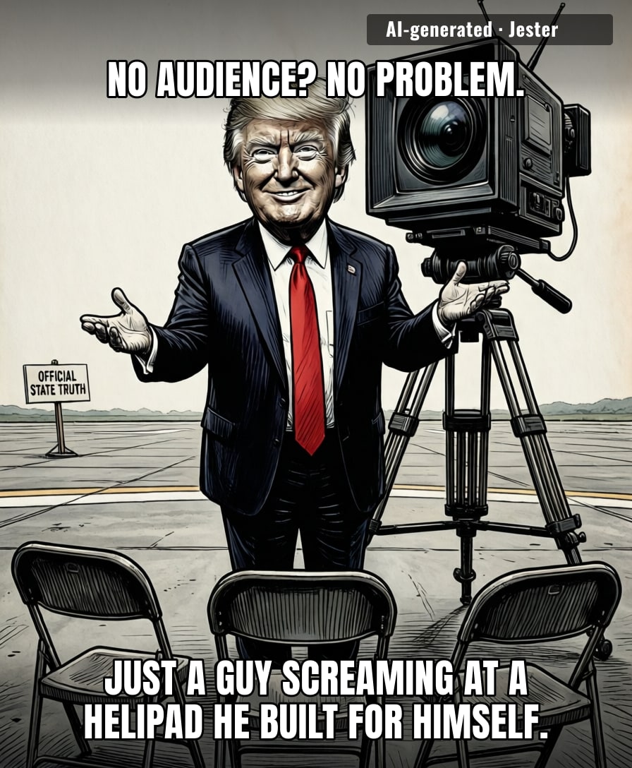 the only channel where the mute button is the policy.