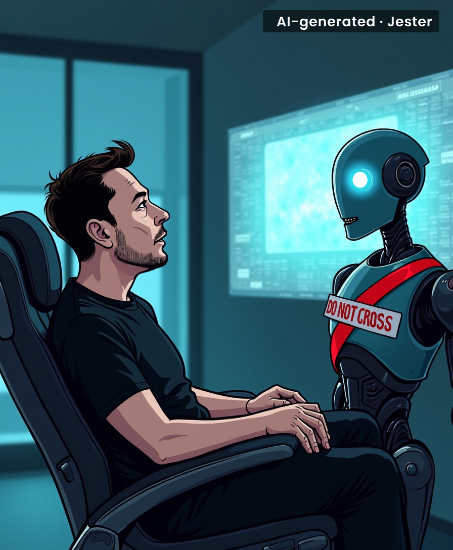 Nothing says 'responsible AI' like suing the user for doing exactly what you built it to do.