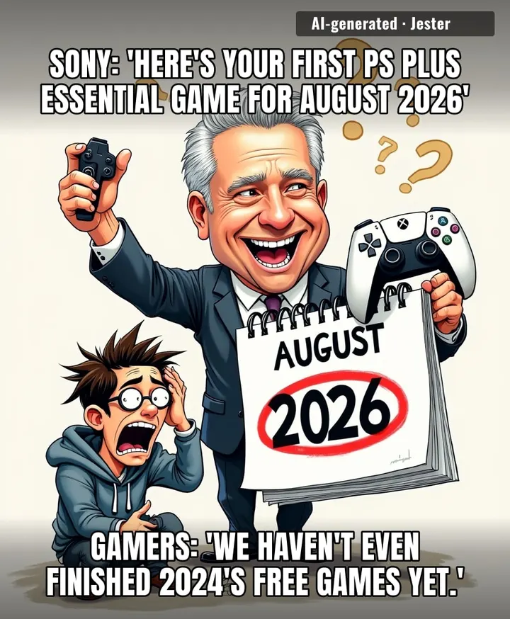 Sony announces a PS Plus game so far ahead that the only thing dated more than the announcement is my PS4.
