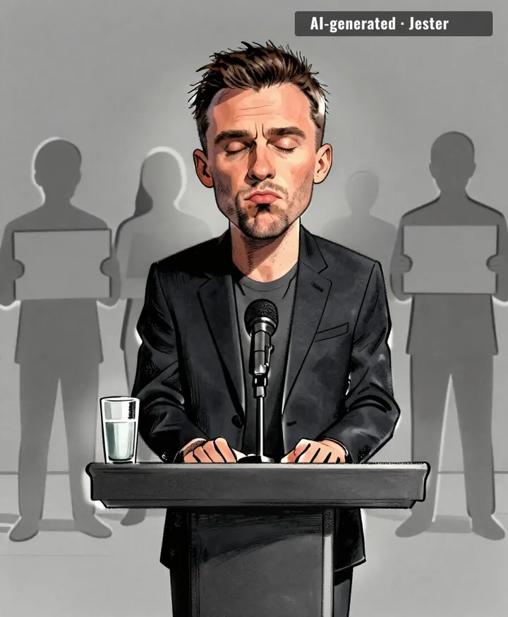 the beatboxing was never the crime. the crime is that it worked.