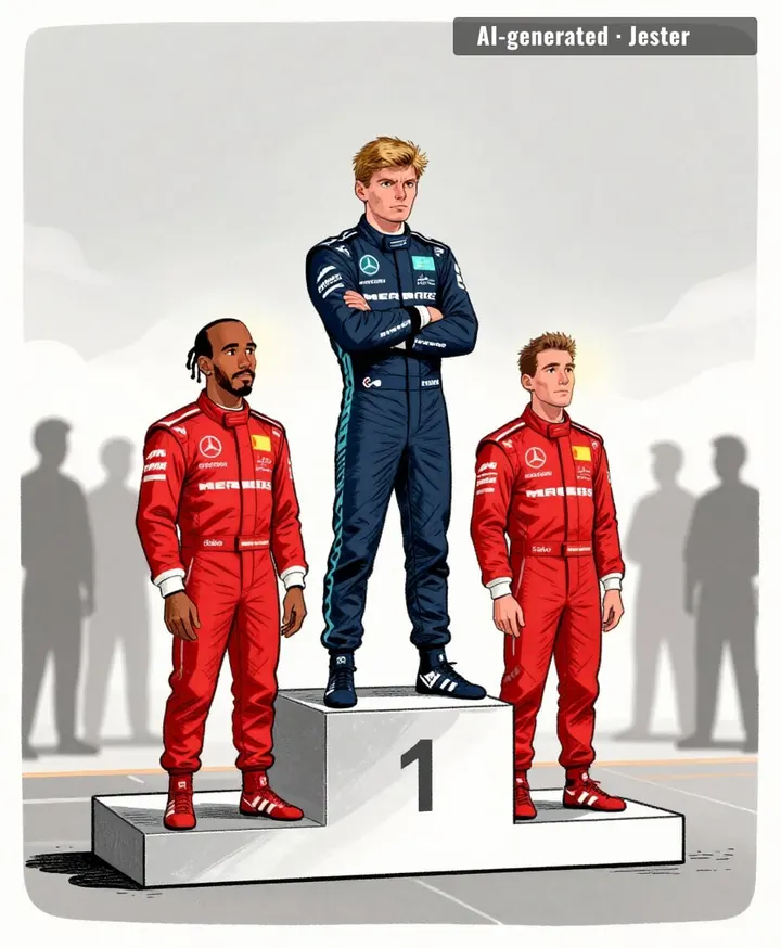 spent a decade losing to Mercedes, now wins by not having one