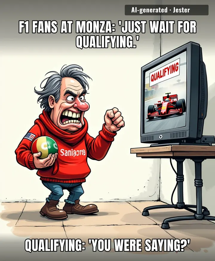 Nothing kills a fan's optimism faster than watching their favorite driver bin it in Q1.
