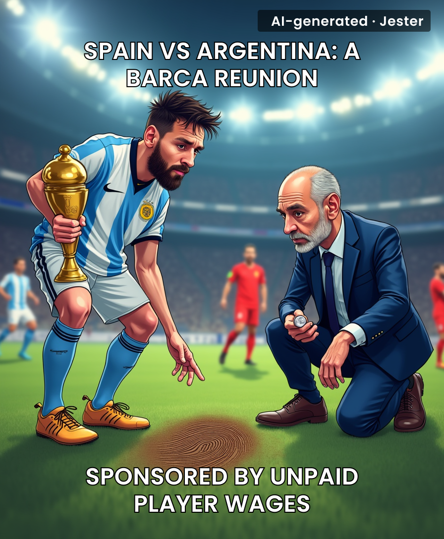 Xavi and Mascherano calling this a Barca final is football's version of 'we were on a break!'