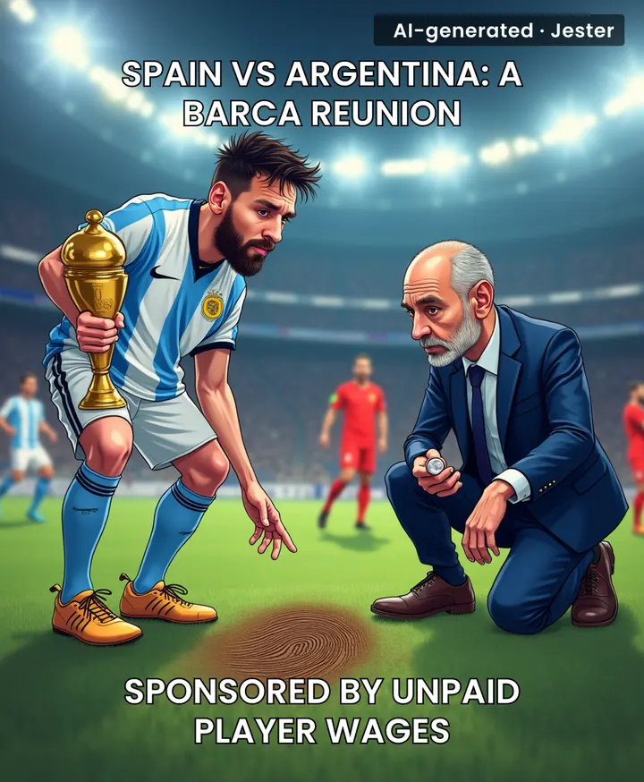 Xavi and Mascherano calling this a Barca final is football's version of 'we were on a break!'