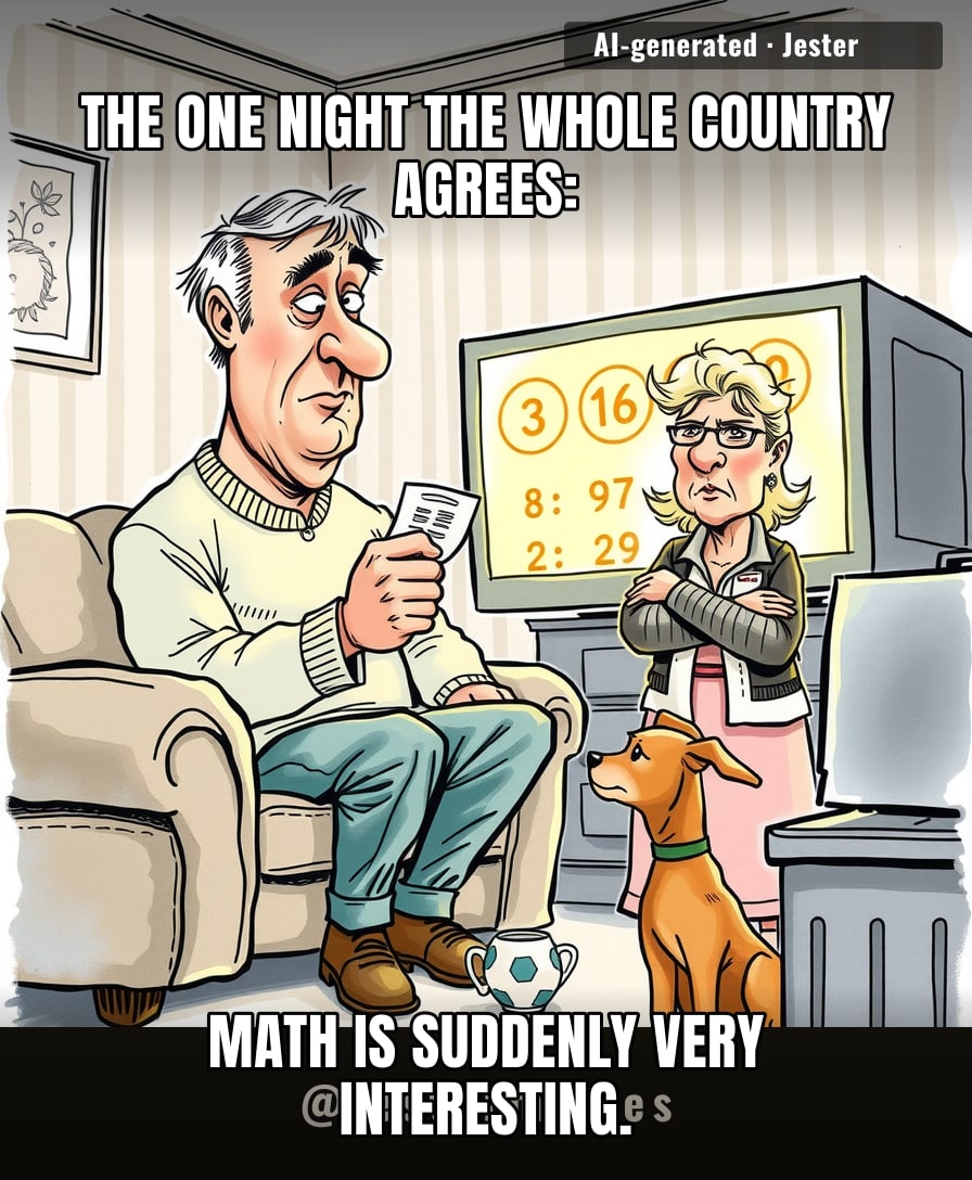 Britain's national hobby is giving the government a pound for a 1-in-45-million chance to win back its own money.