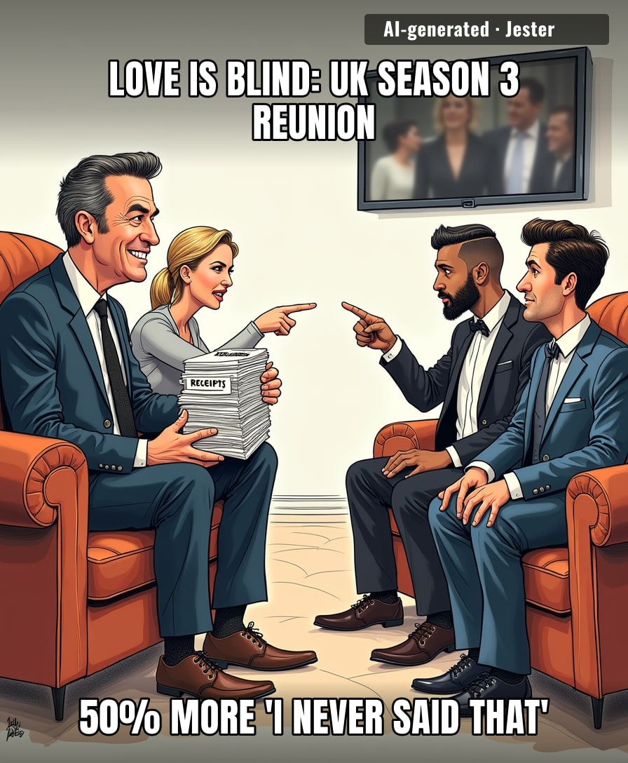 The only thing more committed than these couples is Netflix's editor holding the receipts.