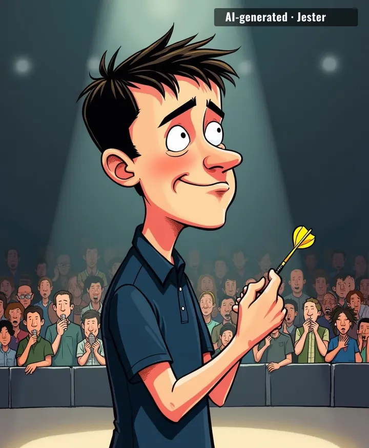 a whistling darts crowd is just 17-year-olds who can't afford the walk-on music they're interrupting