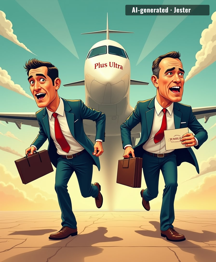 Nothing says 'further beyond' like sprinting in the opposite direction the moment a loan gets questioned.