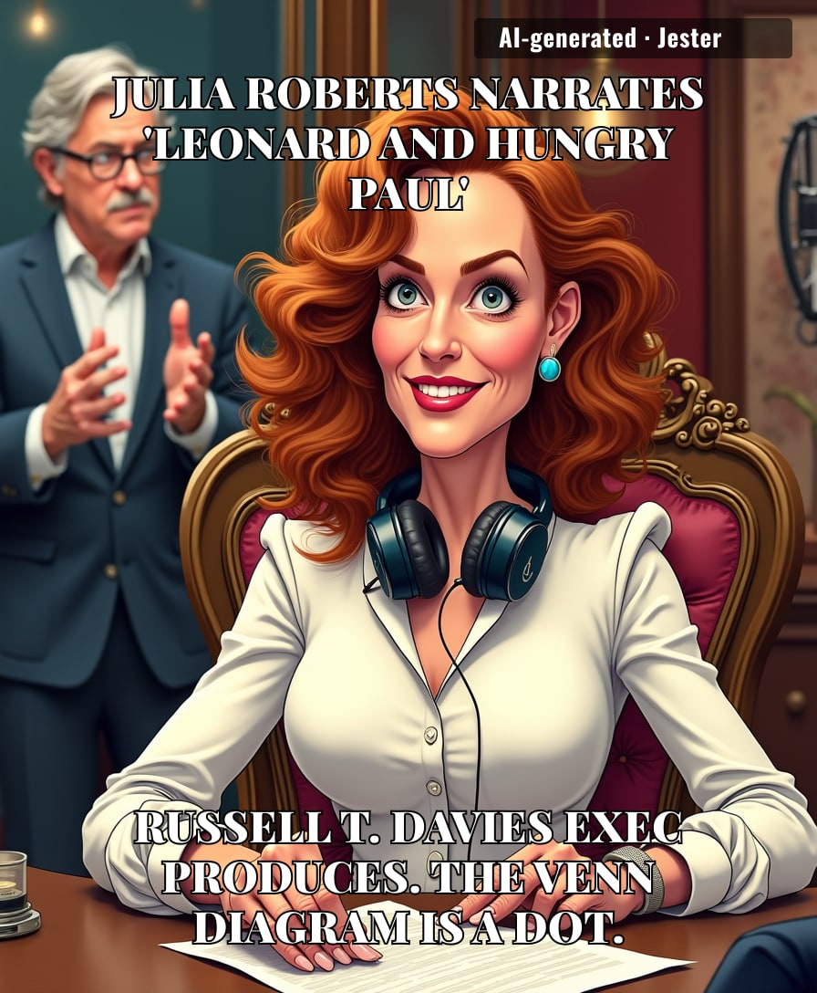 Julia Roberts narrating 'Leonard and Hungry Paul' is like putting a diamond collar on a garden gnome.